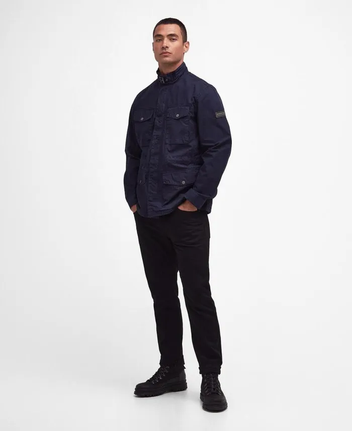 Tourer Chatfield Utility Jacket Olive Branch Men Barbour Casual Jackets