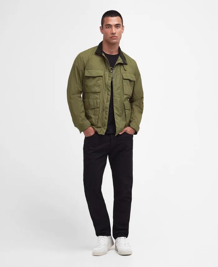 Tourer Clove Utility Jacket Desert Men Barbour Casual Jackets
