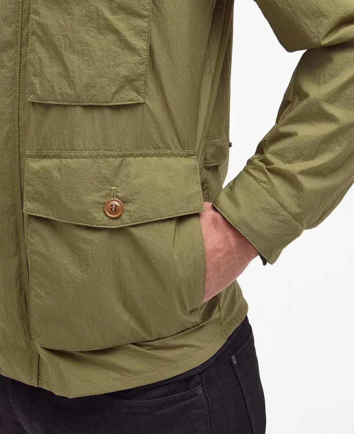 Tourer Clove Utility Jacket Desert Men Barbour Casual Jackets