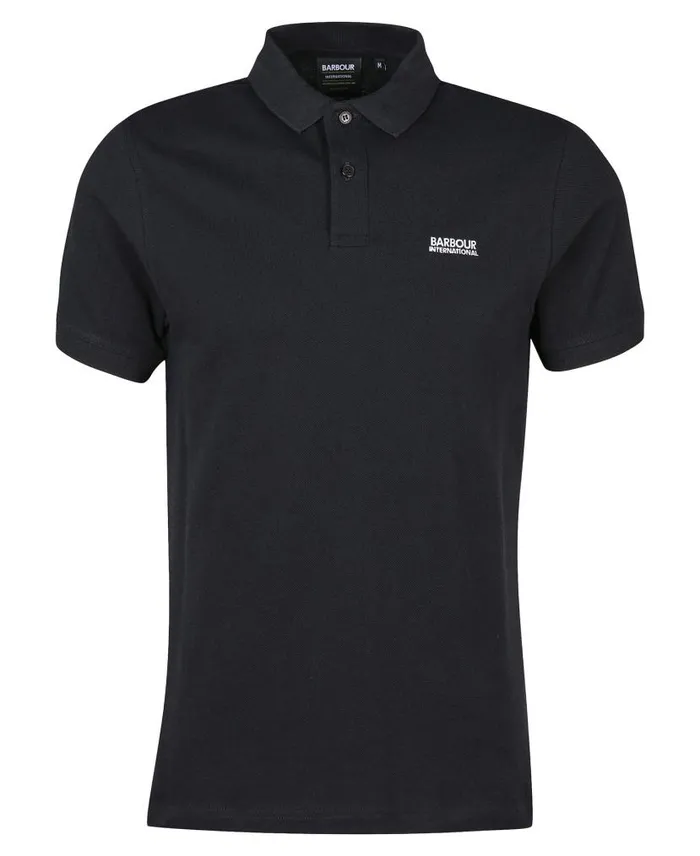 Tourer Polo Shirt Classic White Men Barbour Polo Shirts