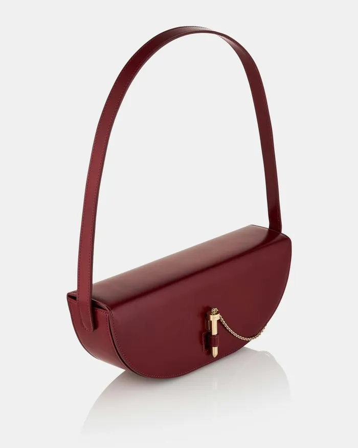 Tribeca Shoulder Bag Red Women Aquazzura Shoulder Bags