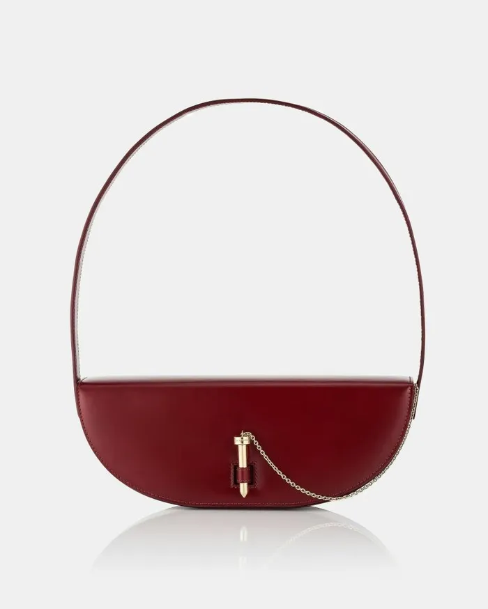 Tribeca Shoulder Bag Red Women Aquazzura Shoulder Bags Tribeca Shoulder Bag Red Women Aquazzura Shoulder Bags