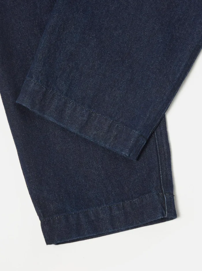 Trousers Men Universal Works Universal Works Military Chino In 11oz Indigo Denim