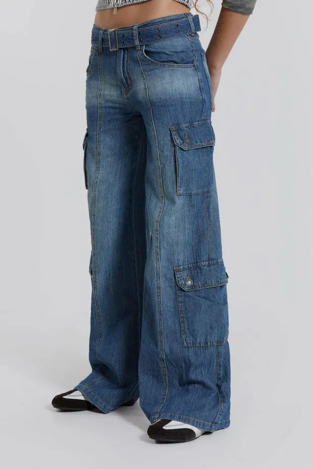 Tundra Cargo Jeans Women Jaded London Jeans