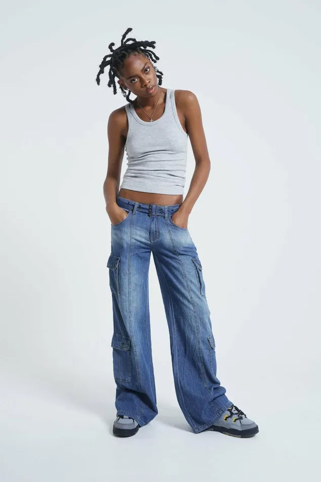 Tundra Cargo Jeans Women Jaded London Jeans Tundra Cargo Jeans Women Jaded London Jeans