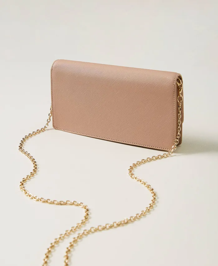Twinset Mini Shoulder Bag With Oval T Peachy Keen Pink Women Mini Bags Twinset Mini Shoulder Bag With Oval T Peachy Keen Pink Women Mini Bags