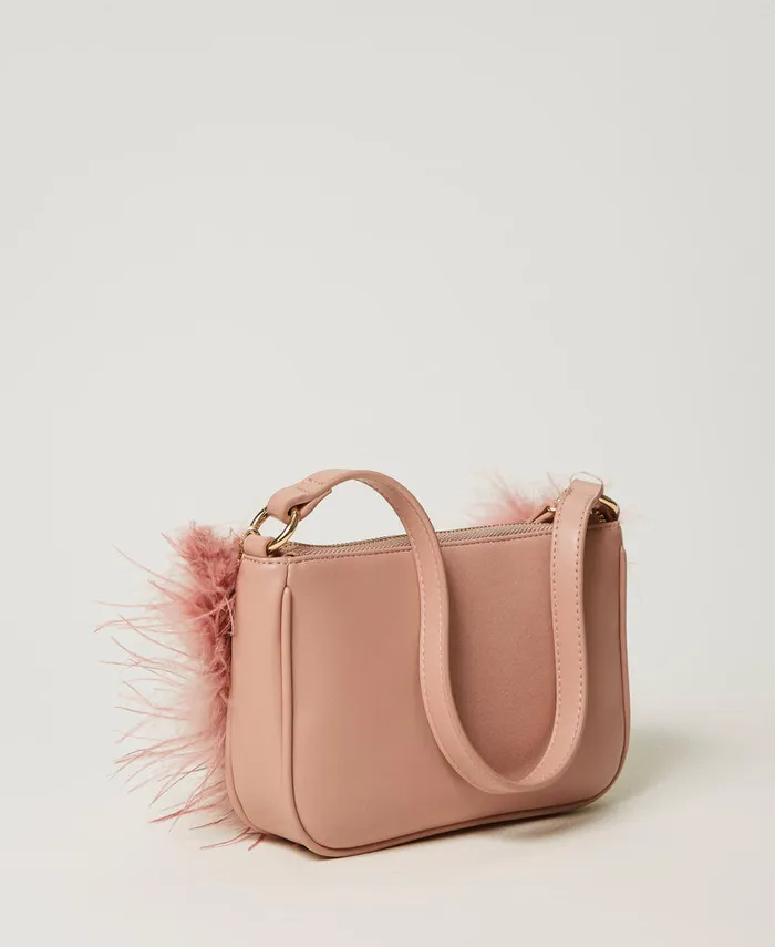 Twinset Petite Folie039 Shoulder Bag With Oval T Coral Bead Women Handbags Twinset Petite Folie039 Shoulder Bag With Oval T Coral Bead Women Handbags
