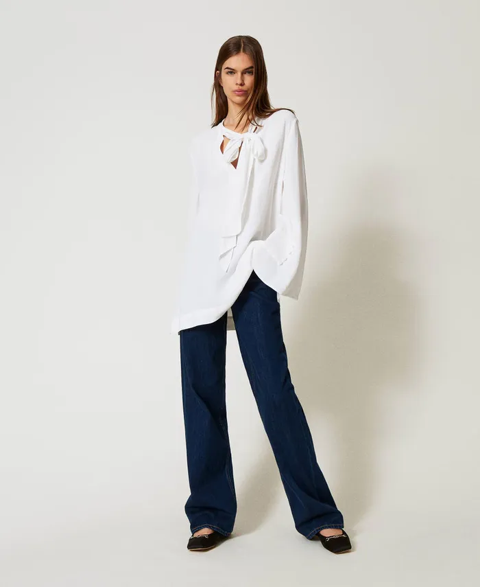 Twinset Straight Fit Dark Blue Jeans Dark Denim Women Jeans Twinset Straight Fit Dark Blue Jeans Dark Denim Women Jeans