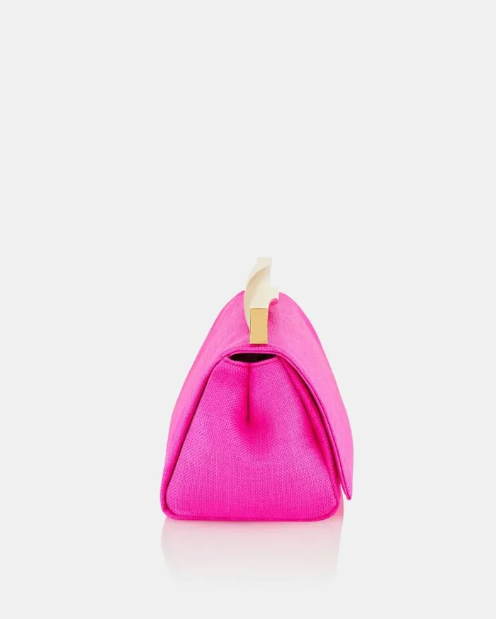 Twist Clutch Fuchsia Women Aquazzura Clutch Bags