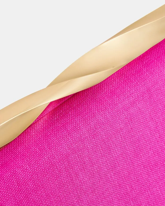 Twist Clutch Fuchsia Women Aquazzura Clutch Bags Twist Clutch Fuchsia Women Aquazzura Clutch Bags