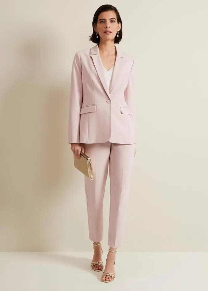 Ulrica Fitted Jacket Antique Rose Women Phase Eight Jackets