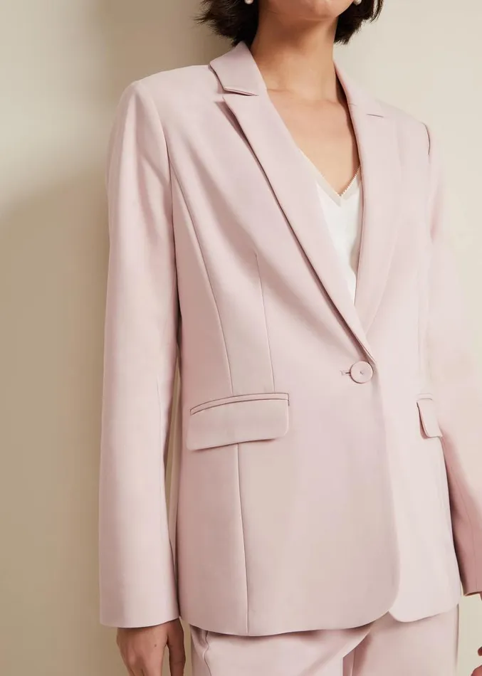 Ulrica Fitted Jacket Antique Rose Women Phase Eight Jackets
