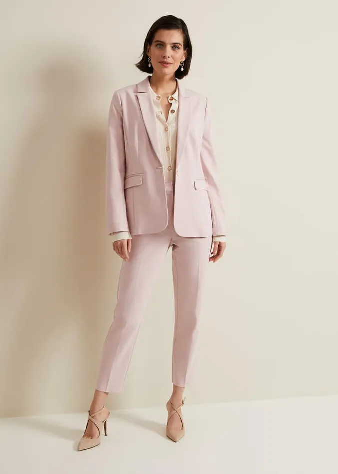 Ulrica Fitted Jacket Antique Rose Women Phase Eight Jackets