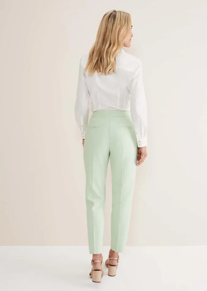 Ulrica Straight Leg Trousers Pistachio Women Phase Eight Trousers