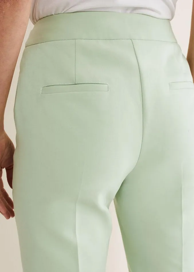 Ulrica Straight Leg Trousers Pistachio Women Phase Eight Trousers