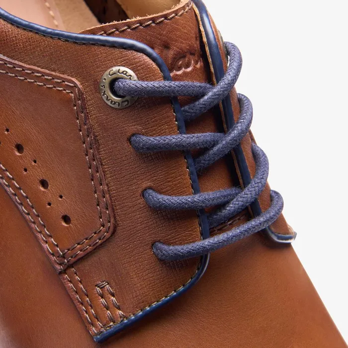 Un Shire Vibe Tan Combination Men Clarks Casual Dress Shoes