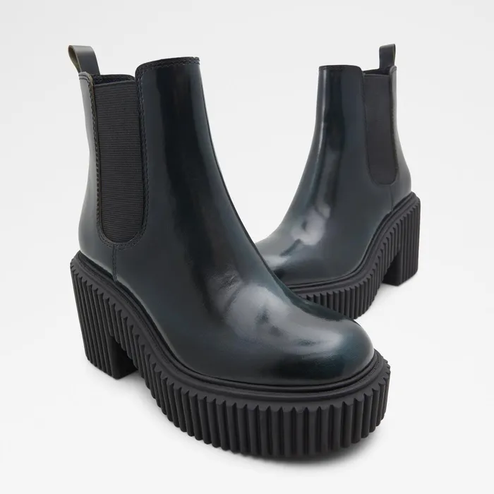 Upgrade Dark Green Women ALDO Chelsea Boots