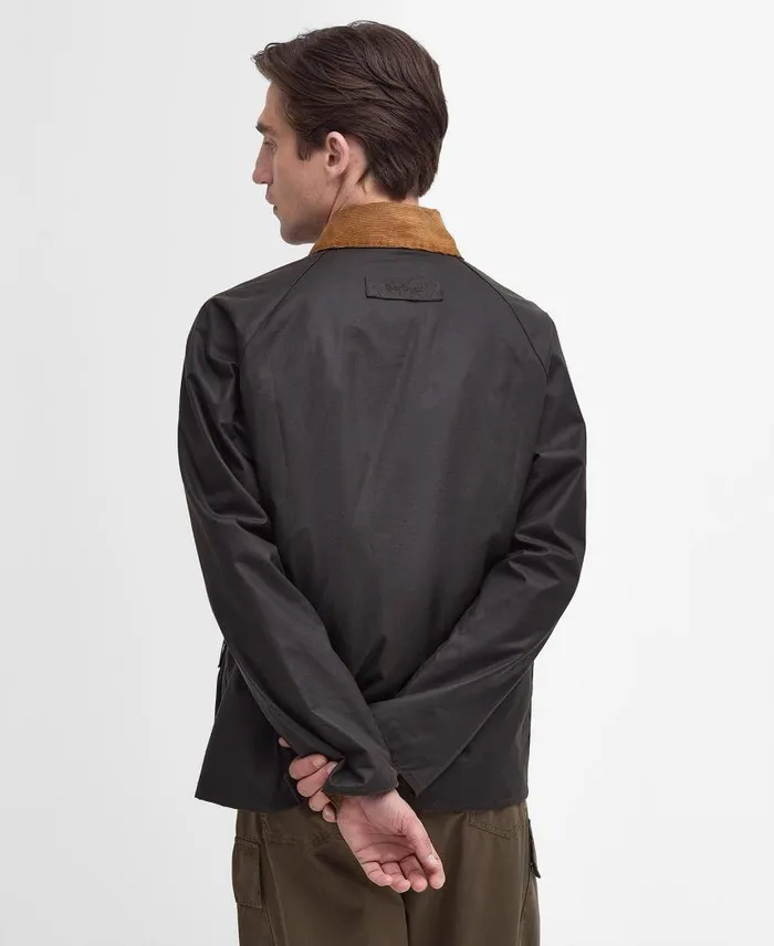 Utility Spey Waxed Jacket Olive Men Barbour Waxed Jackets