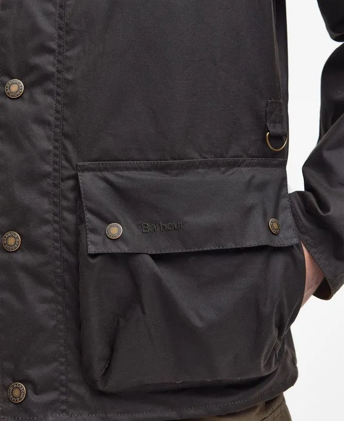 Utility Spey Waxed Jacket Olive Men Barbour Waxed Jackets