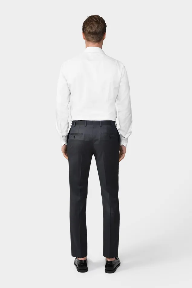 Van Laack Business Shirts Men Herringbone Twill Shirt Tailor Fit White Van Laack Business Shirts Men Herringbone Twill Shirt Tailor Fit White