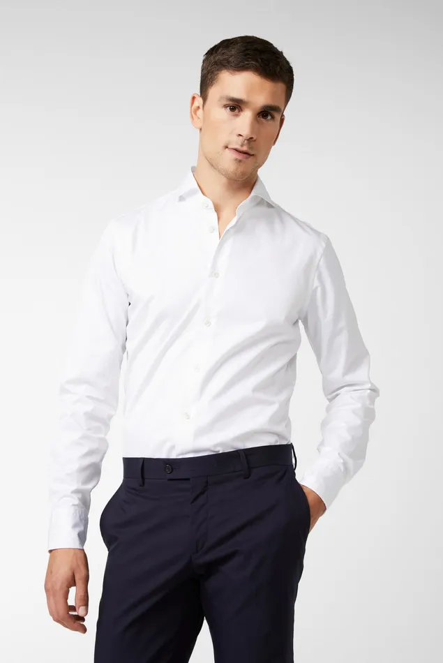Van Laack Business Shirts Men Soft Washed Fine Twill Shirt