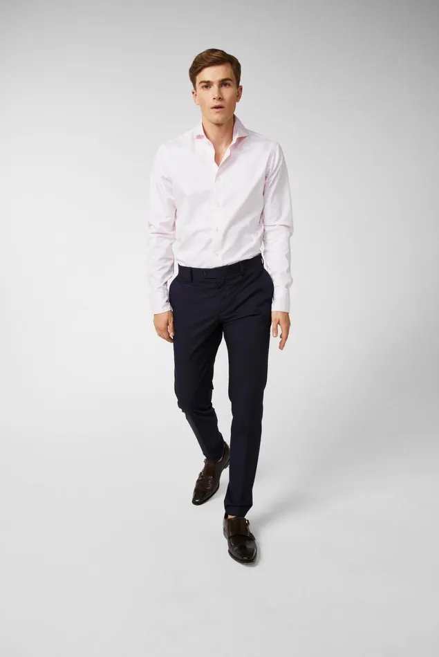 Van Laack Business Shirts Men Soft Washed Fine Twill Shirt Van Laack Business Shirts Men Soft Washed Fine Twill Shirt