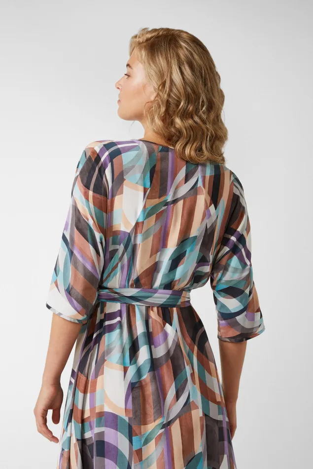 Van Laack Dresses and Skirts Women Wrap Maxi Dress In Viscose Van Laack Dresses and Skirts Women Wrap Maxi Dress In Viscose