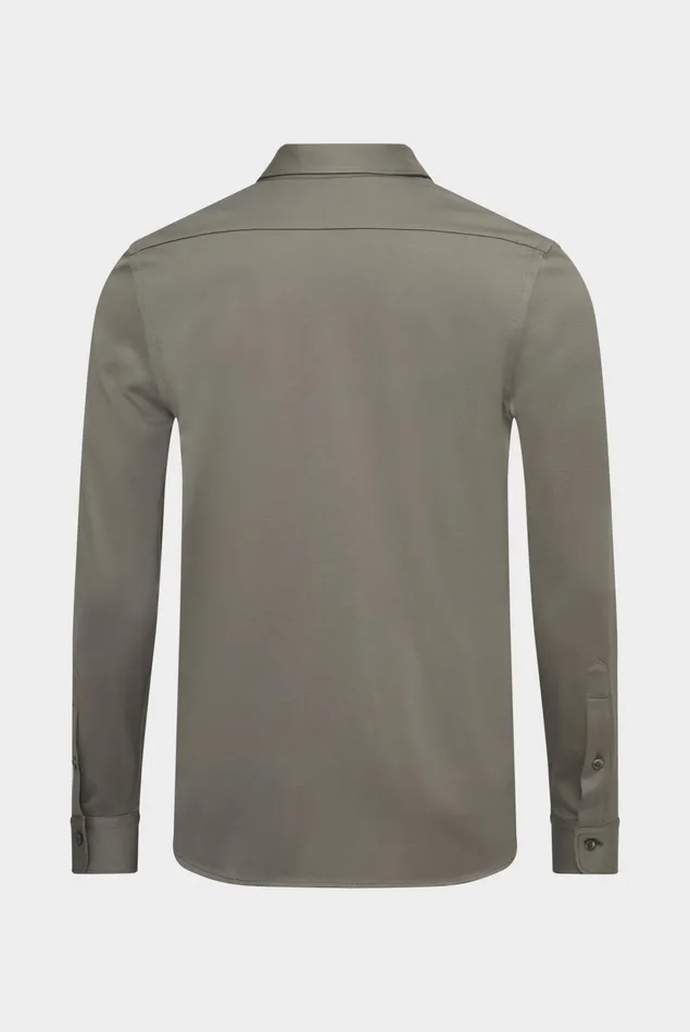 Van Laack Jersey Shirts Men Jersey Shirt Urban Look Slim Fit Grey Van Laack Jersey Shirts Men Jersey Shirt Urban Look Slim Fit Grey
