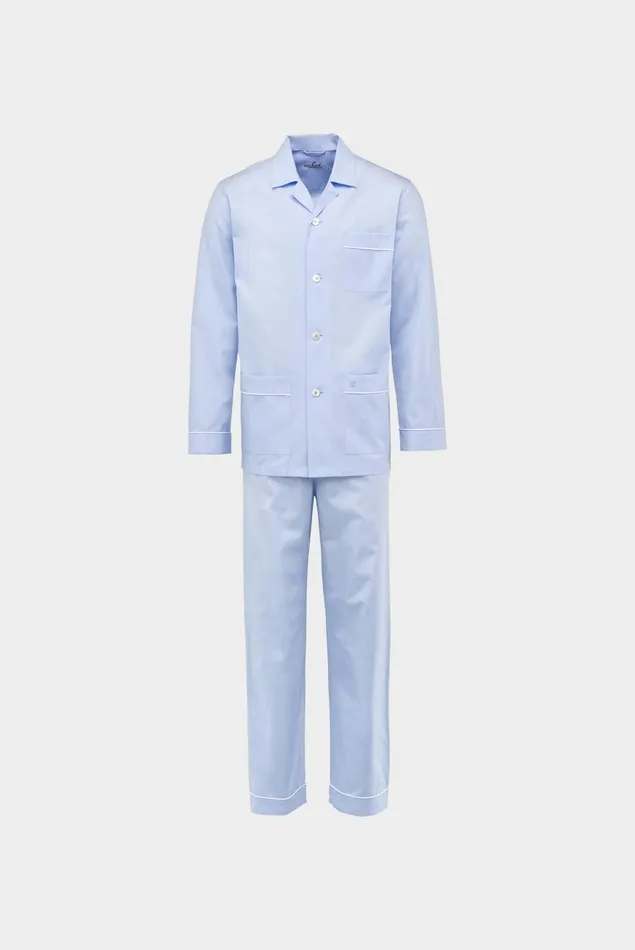 Van Laack Pyjamas Men Small Gingham Checked Poplin Pyjamas Van Laack Pyjamas Men Small Gingham Checked Poplin Pyjamas