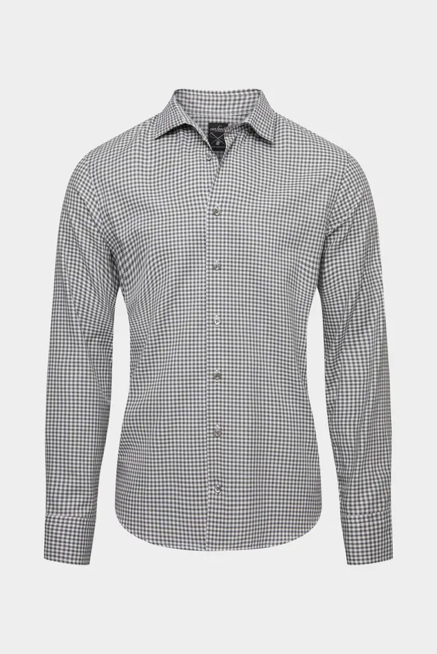 Van Laack SlimFit Shirts Men Checked Flanell Shirt Slim Fit