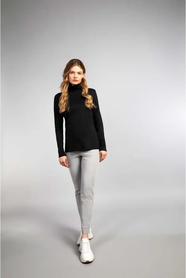 Van Laack Sweaters and Cardigans Women Melissa 8211 Rollneck Pully In Swiss Cotton Jersey Van Laack Sweaters and Cardigans Women Melissa 8211 Rollneck Pully In Swiss Cotton Jersey