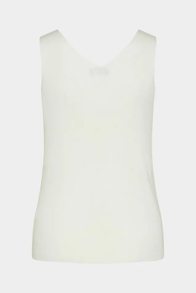 Van Laack Tops and TShirts Women Slim Fit Cotton Tank Top Offwhite Van Laack Tops and TShirts Women Slim Fit Cotton Tank Top Offwhite