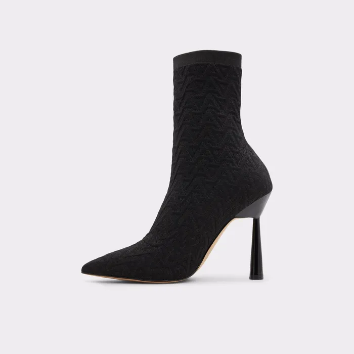 Varsavas Black Textile Knit Women ALDO Boots