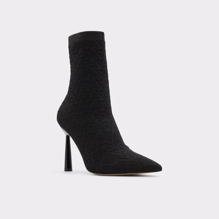 Varsavas Black Textile Knit Women ALDO Boots