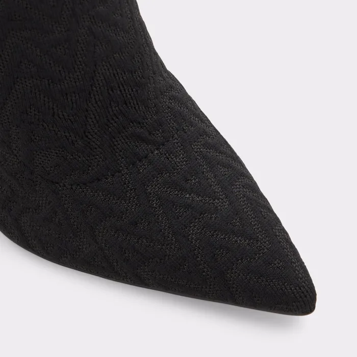 Varsavas Black Textile Knit Women ALDO Boots