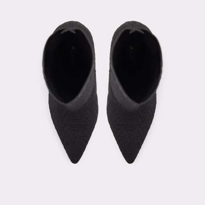 Varsavas Black Textile Knit Women ALDO Boots