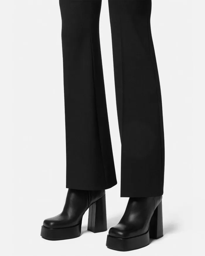 Versace Boots Aevitas Single Platform Boots 120 Mm Blackgold 8211 Women Versace Boots Aevitas Single Platform Boots 120 Mm Blackgold 8211 Women