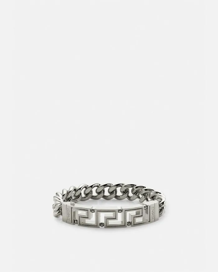 Versace Bracelets Greca Chain Bracelet Silver 8211 Men