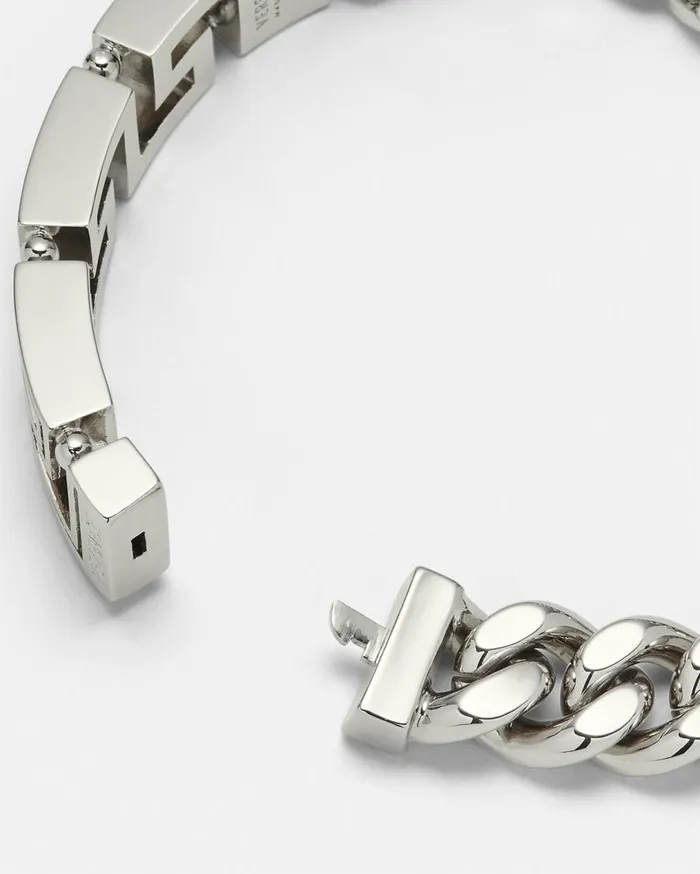 Versace Bracelets Greca Chain Bracelet Silver 8211 Men Versace Bracelets Greca Chain Bracelet Silver 8211 Men