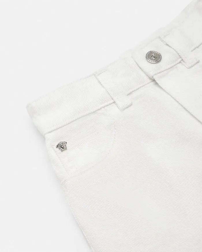 Versace Clothing Baby Jeans White 8211 Children Versace Clothing Baby Jeans White 8211 Children