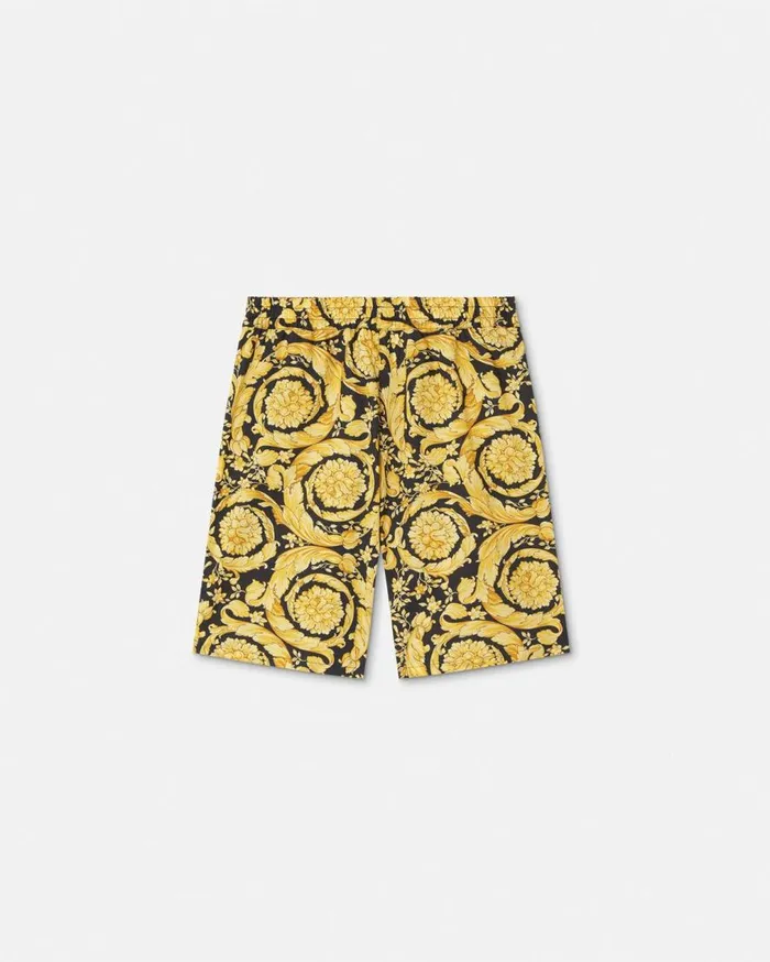Versace Clothing Barocco Kids Shorts Blackprint 8211 Children Versace Clothing Barocco Kids Shorts Blackprint 8211 Children