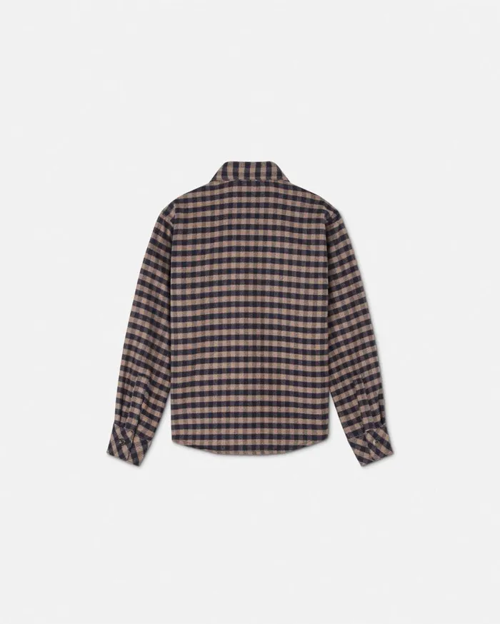 Versace Clothing Checked Flannel Kids Overshirt Brown 8211 Children Versace Clothing Checked Flannel Kids Overshirt Brown 8211 Children