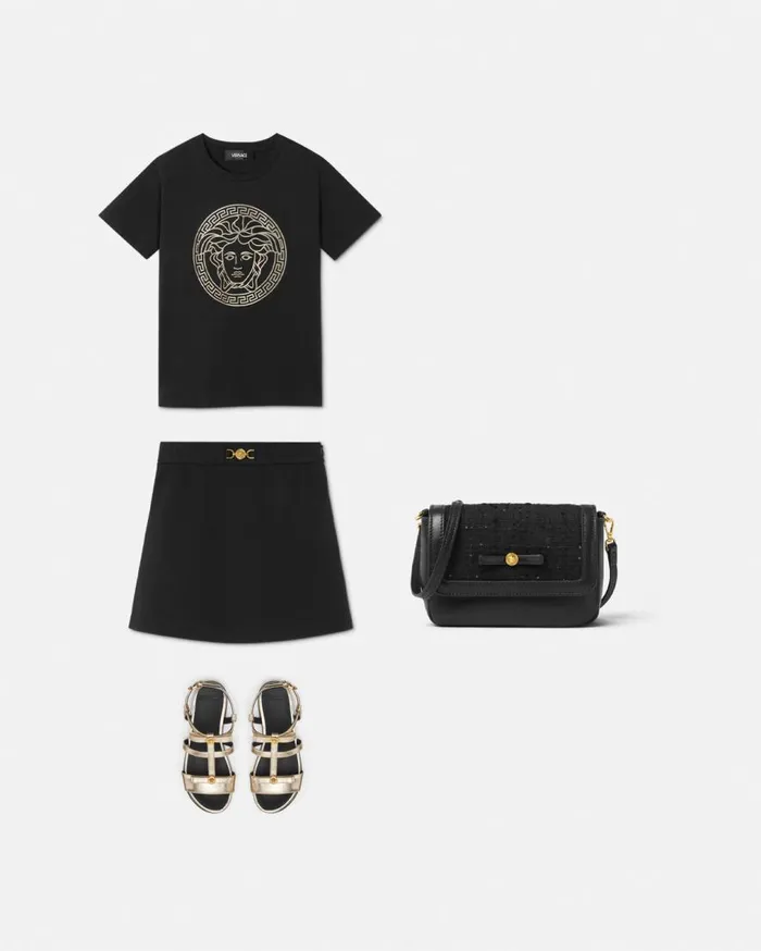 Versace Clothing Medusa Kids TShirt Black 8211 Children Versace Clothing Medusa Kids TShirt Black 8211 Children
