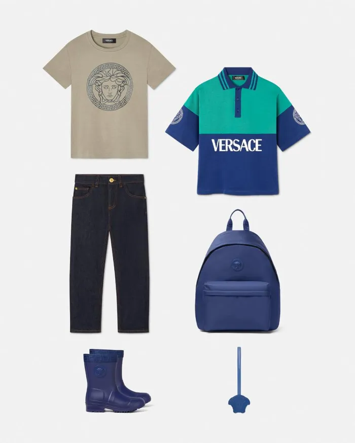 Versace Clothing Medusa Kids TShirt Khaki 8211 Children Versace Clothing Medusa Kids TShirt Khaki 8211 Children