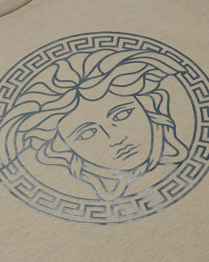 Versace Clothing Medusa Kids TShirt Khaki 8211 Children Versace Clothing Medusa Kids TShirt Khaki 8211 Children