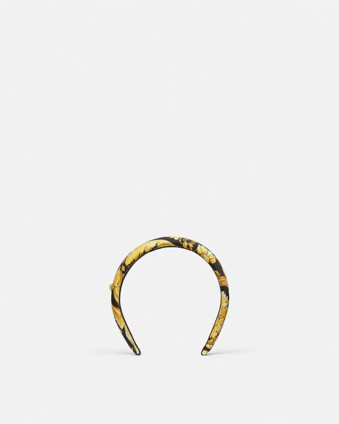 Versace Hair Accessories Barocco Headband Blackprint 8211 Women