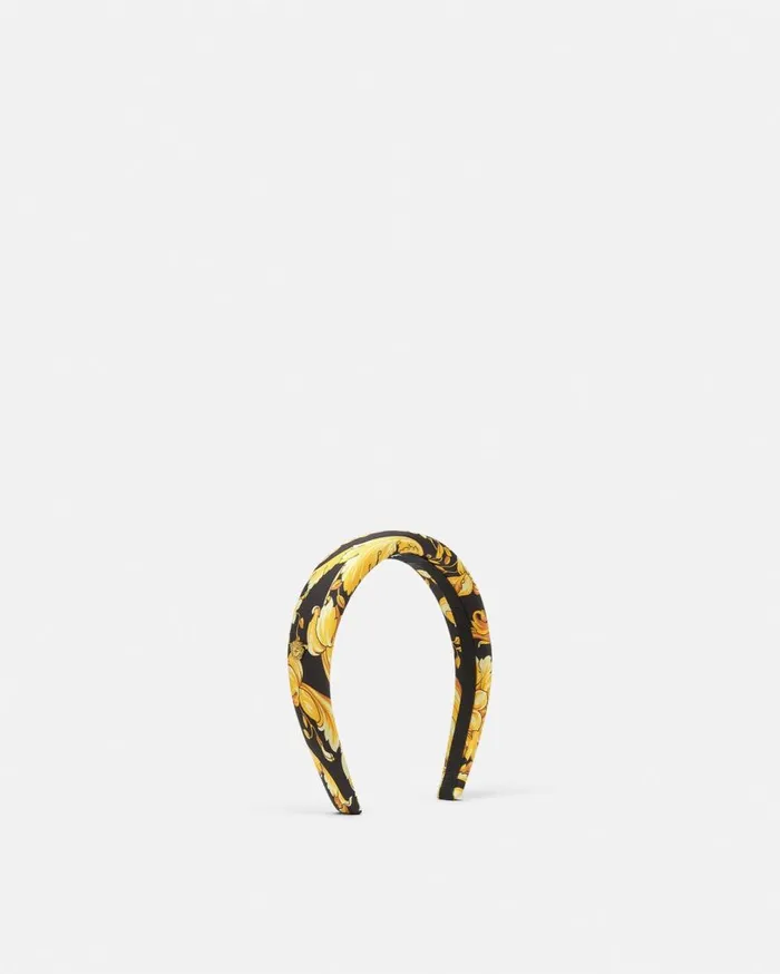 Versace Hair Accessories Barocco Headband Blackprint 8211 Women Versace Hair Accessories Barocco Headband Blackprint 8211 Women