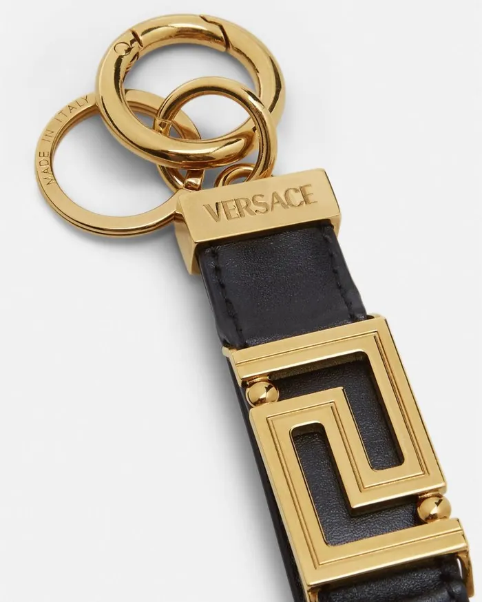 Versace Key Chains Greca Goddess Key Chain Blackgold 8211 Women Versace Key Chains Greca Goddess Key Chain Blackgold 8211 Women