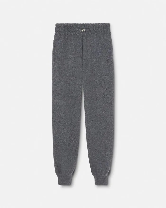 Versace Knitwear CashmereBlend Sweatpants Gray 8211 Men