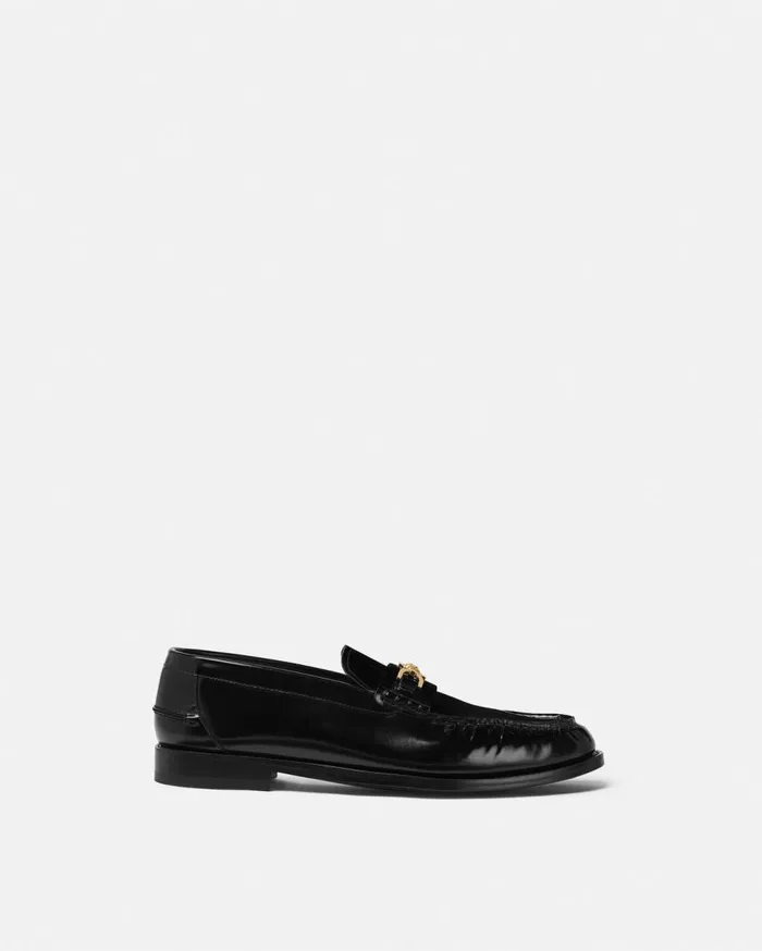 Versace Loafers and Slippers Medusa 03995 Loafers Blackgold 8211 Men